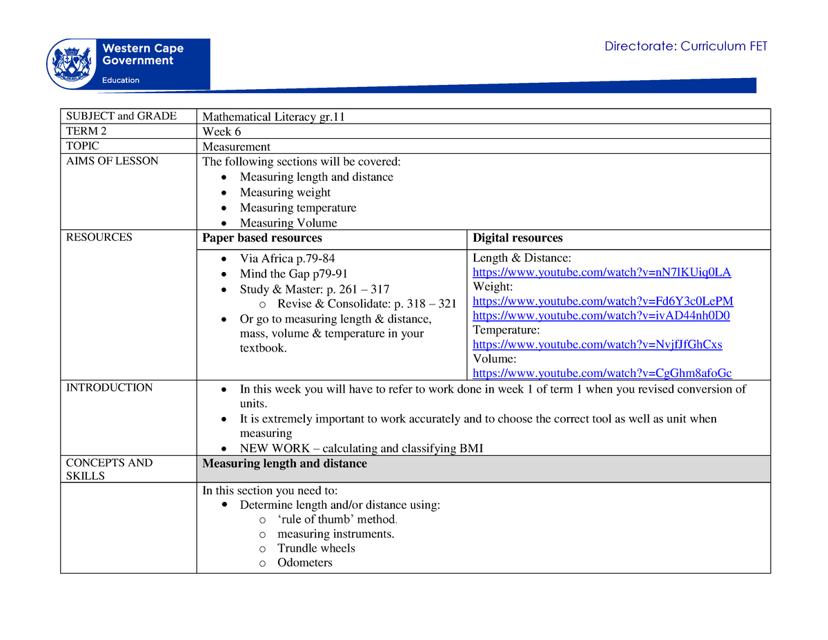 mathematical literacy grade 11 assignment pdf term 2