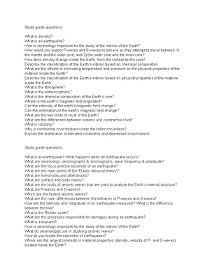 Earth 201 lab1 question - EARTH Lab 1 - The Globe, Maps, and Isolines ...