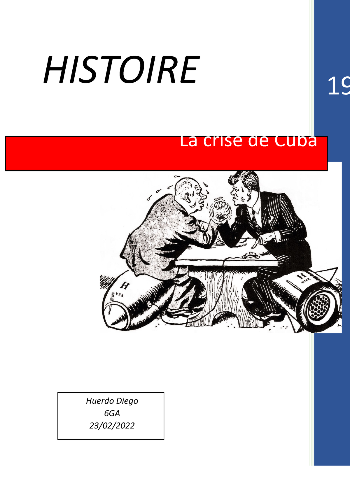 dissertation histoire la crise de cuba