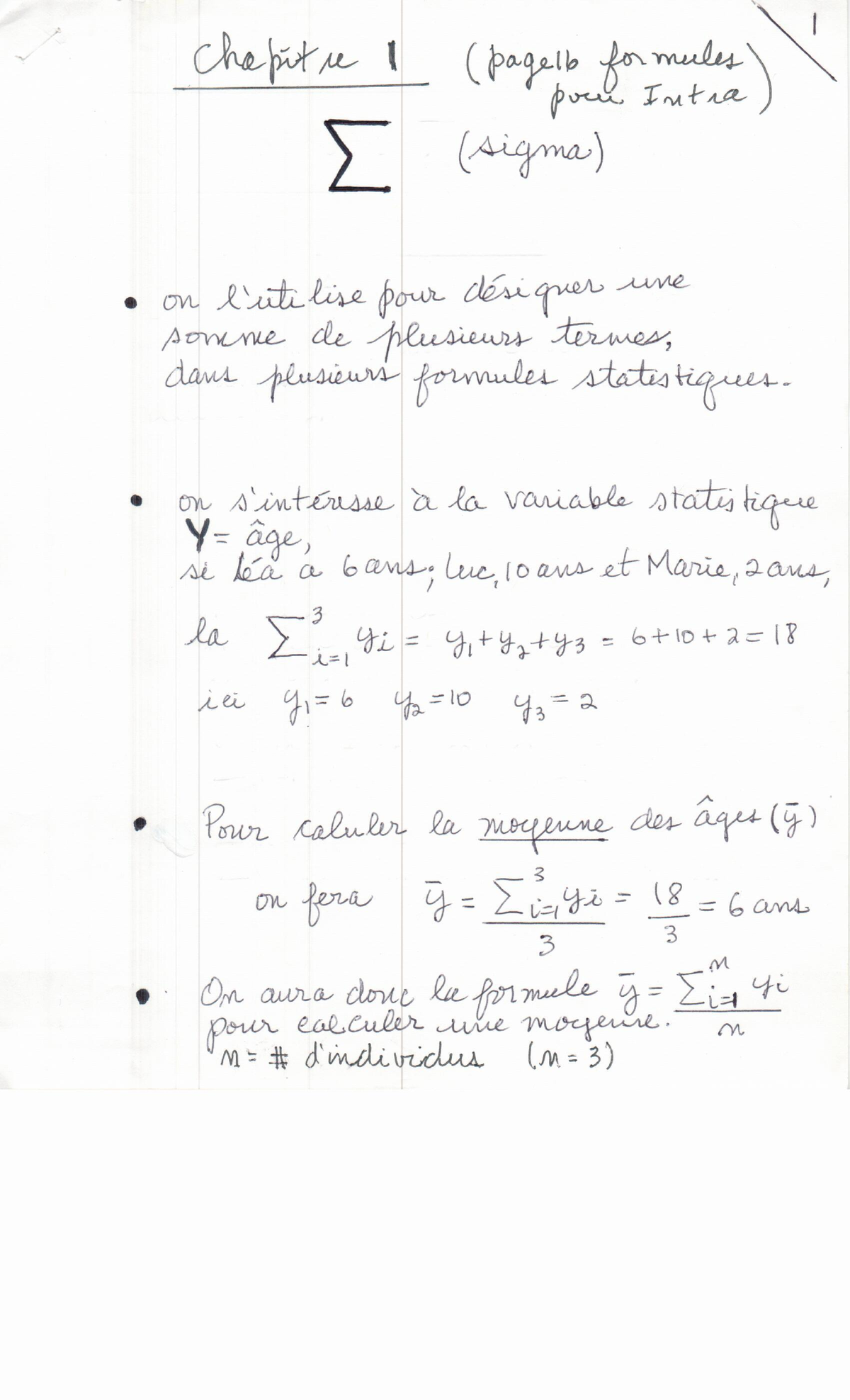 Notes de cours cours 1 - TEL1170 - Studocu