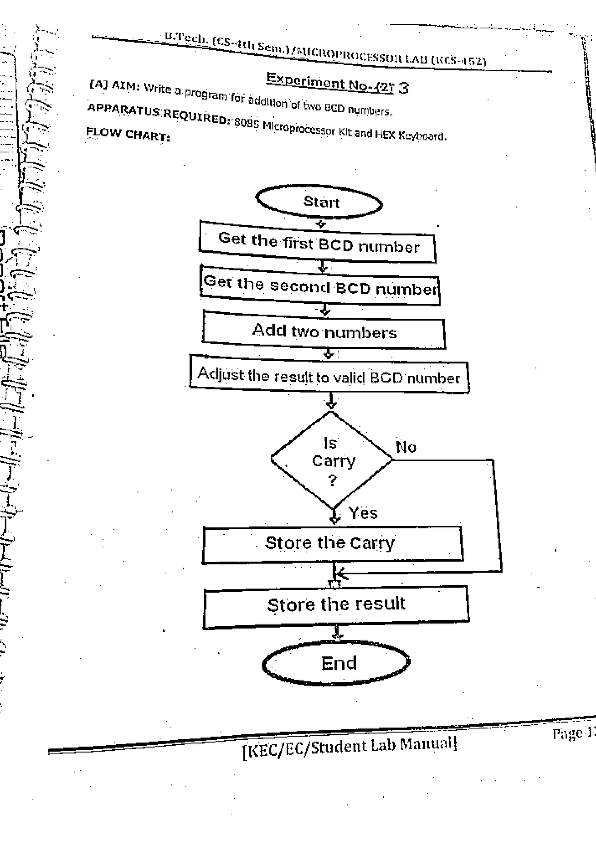 Exp 3 ,4 - Btech Lecture Notes - B.tech - Studocu