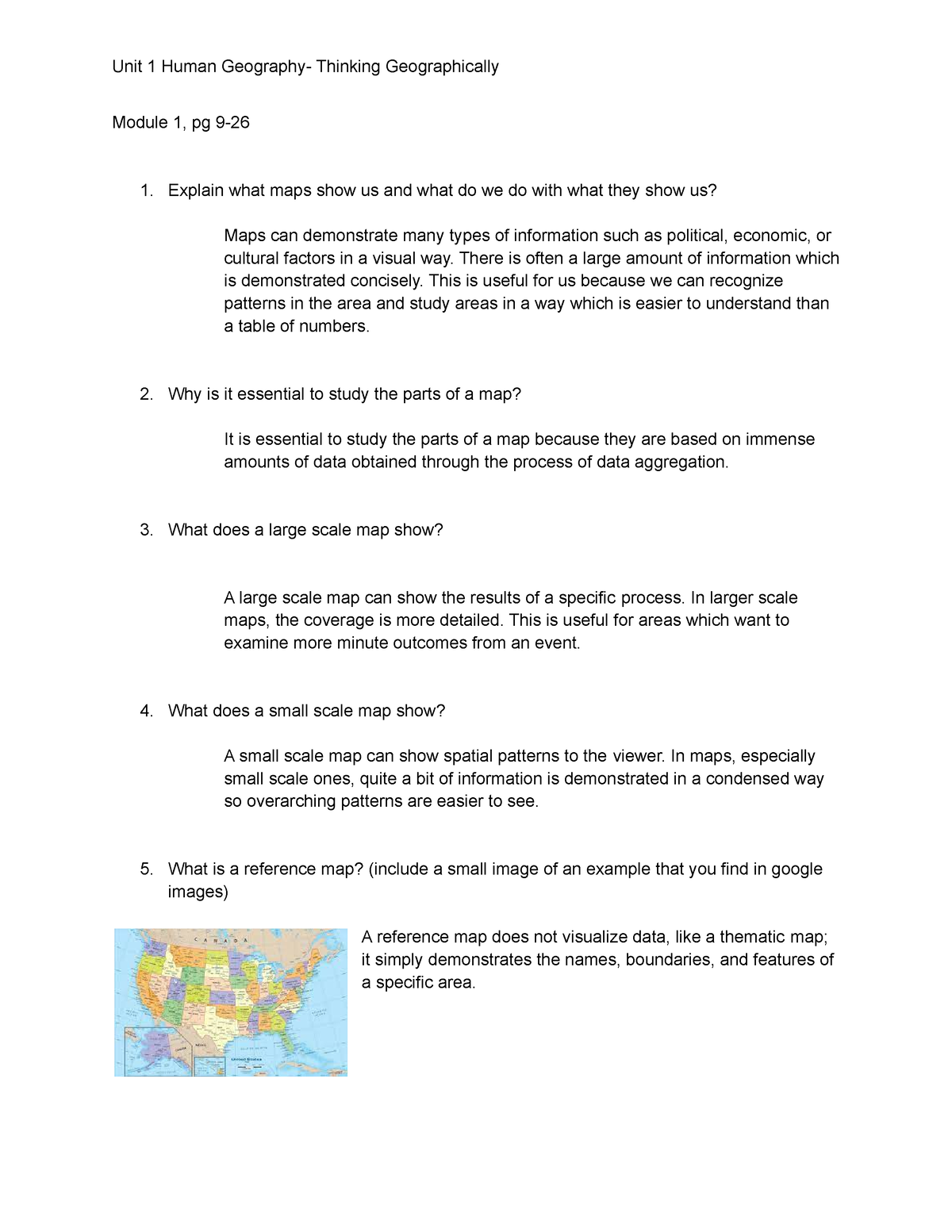 case study human geography