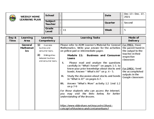 HOPE 1 Module and Worksheet Q2 WEEK 3 - SUBJECT HOPE-1 1 st SEM QUARTER ...