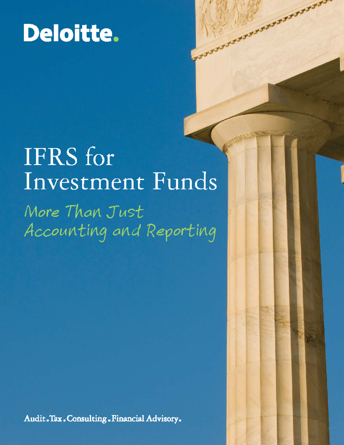 0812investmentfunds - efficient - IFRS for Investment Funds More Than ...