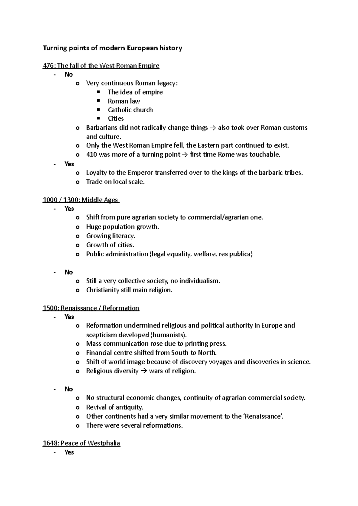 turning-points-summary-turning-points-of-modern-european-history-476