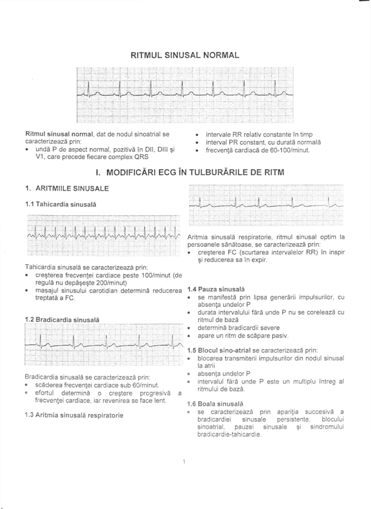LP 2 Ritmuri - CARDIO - Cardiology - Studocu