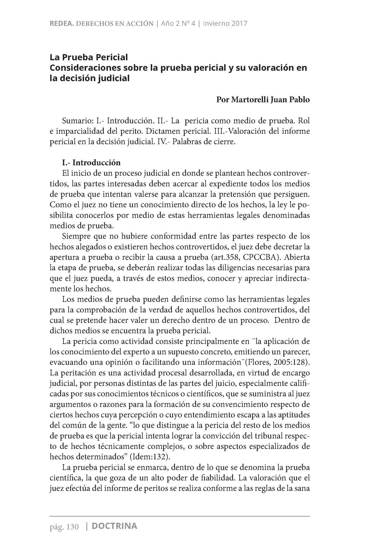 R Temas Relacionados Con La Averiguaci N Previa P G Doctrina La Prueba Pericial