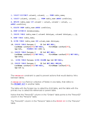 RS questions anat - Thoughts that can be written here and there:- 1) I ...
