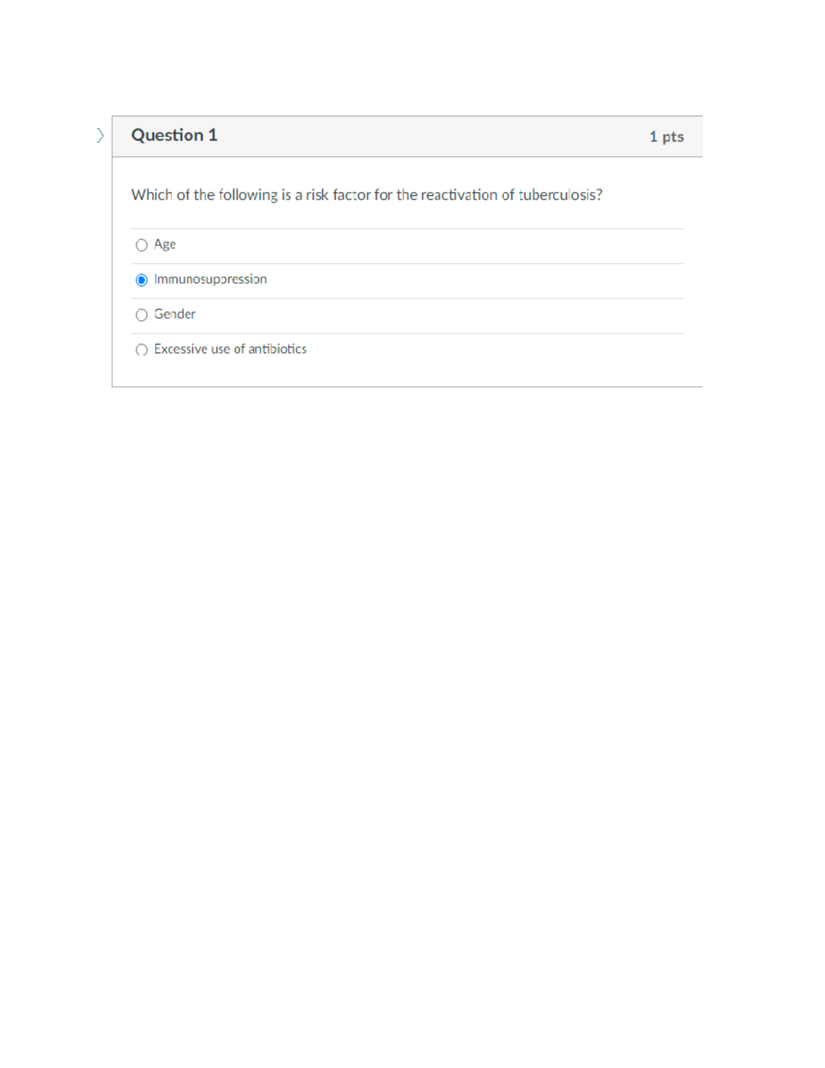 Patho Quiz 4 - Quiz 4 - NSG 5350 - Studocu