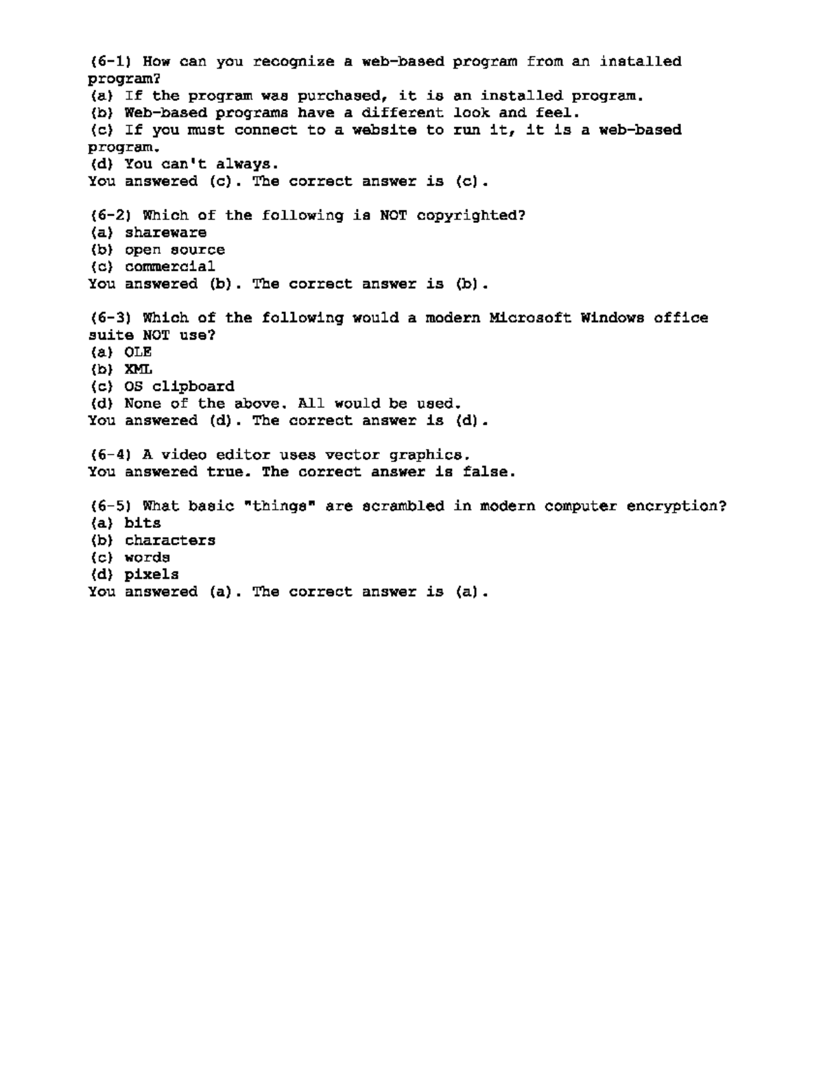 Unit 6 - Exam Material Document Notes - (6-1) How can you recognize a ...