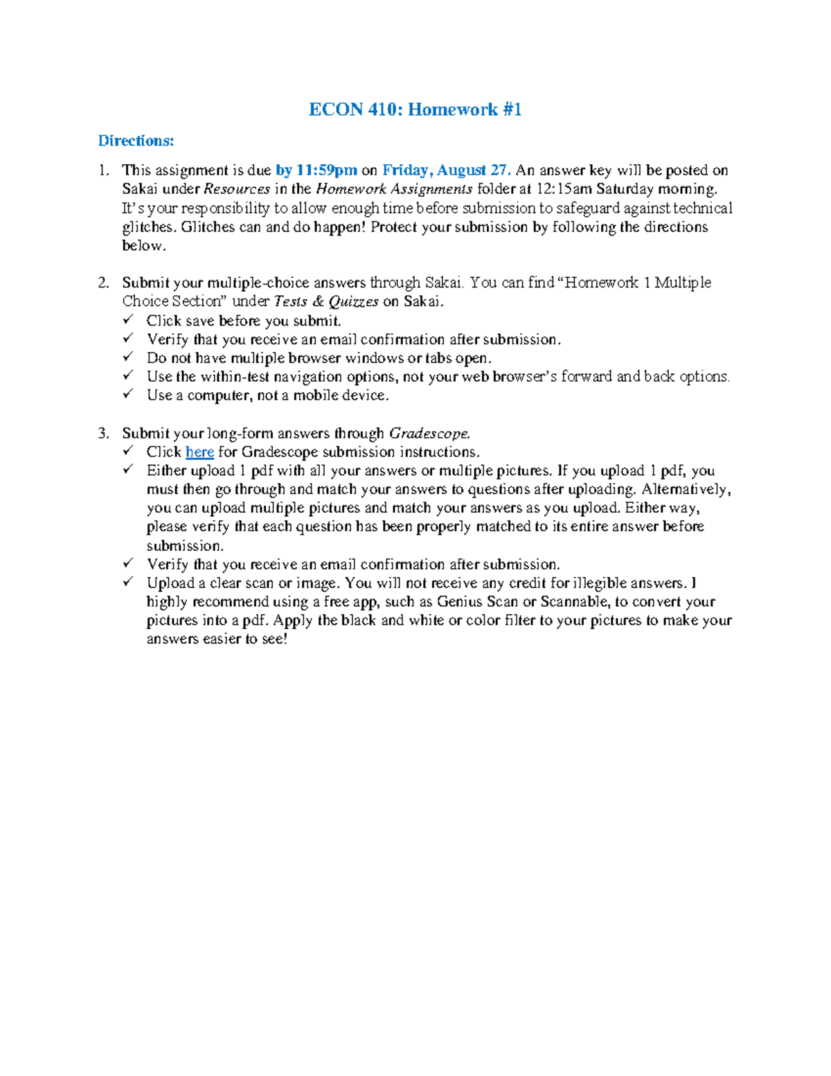 Homework 1 Fall 2021 - ECON 410: Homework Directions: This assignment ...