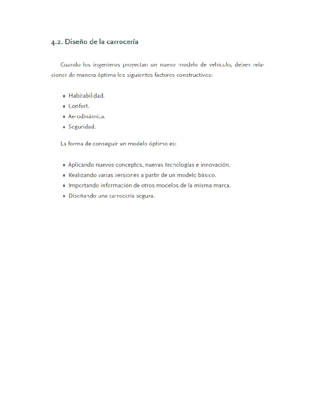 1. Diagnóstico de Chasis Mechanical Engineering Studocu