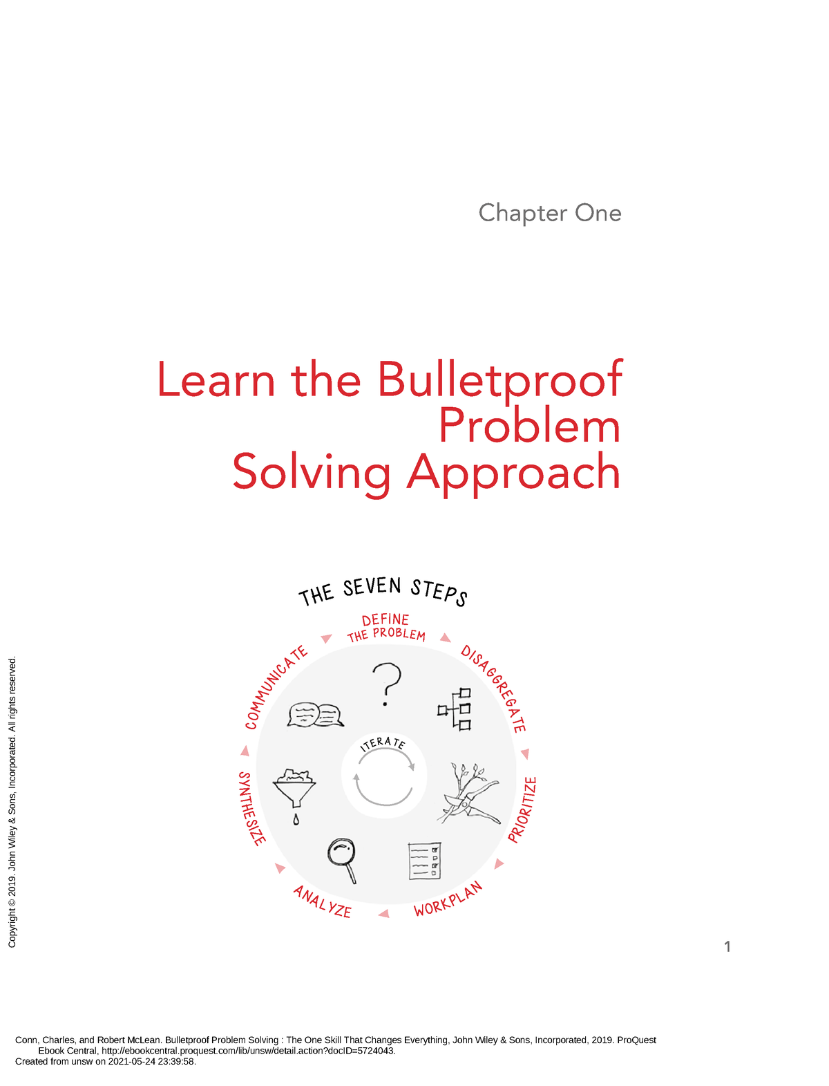 bulletproof problem solving examples