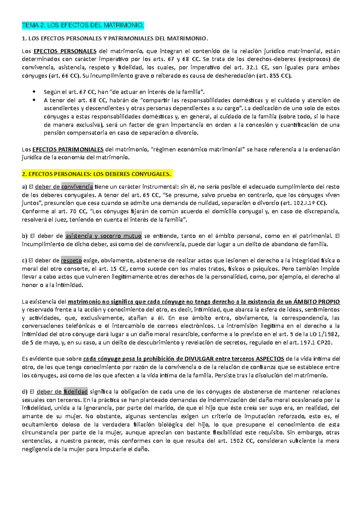 Tema 2 Tema 2 Curso De Derecho Civil Iv Derechos De Familia Y Sucesiones 7ª Edición 2015 0195