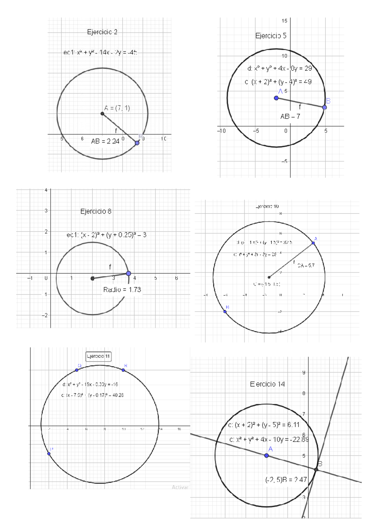 Ejercicios Algebra Algebra Matricial Y Geometria Analitica Studocu