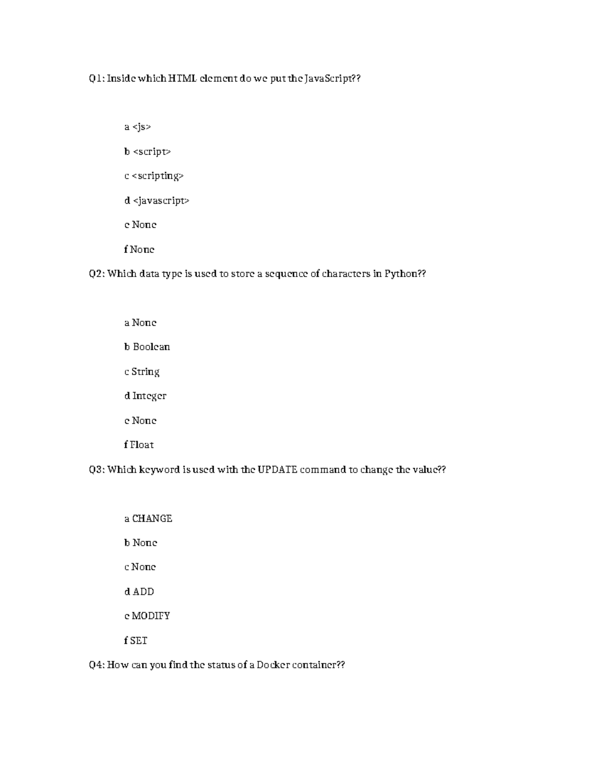 3 Answer Key for XRUI - ... - Q1: Inside which HTML element do we put ...