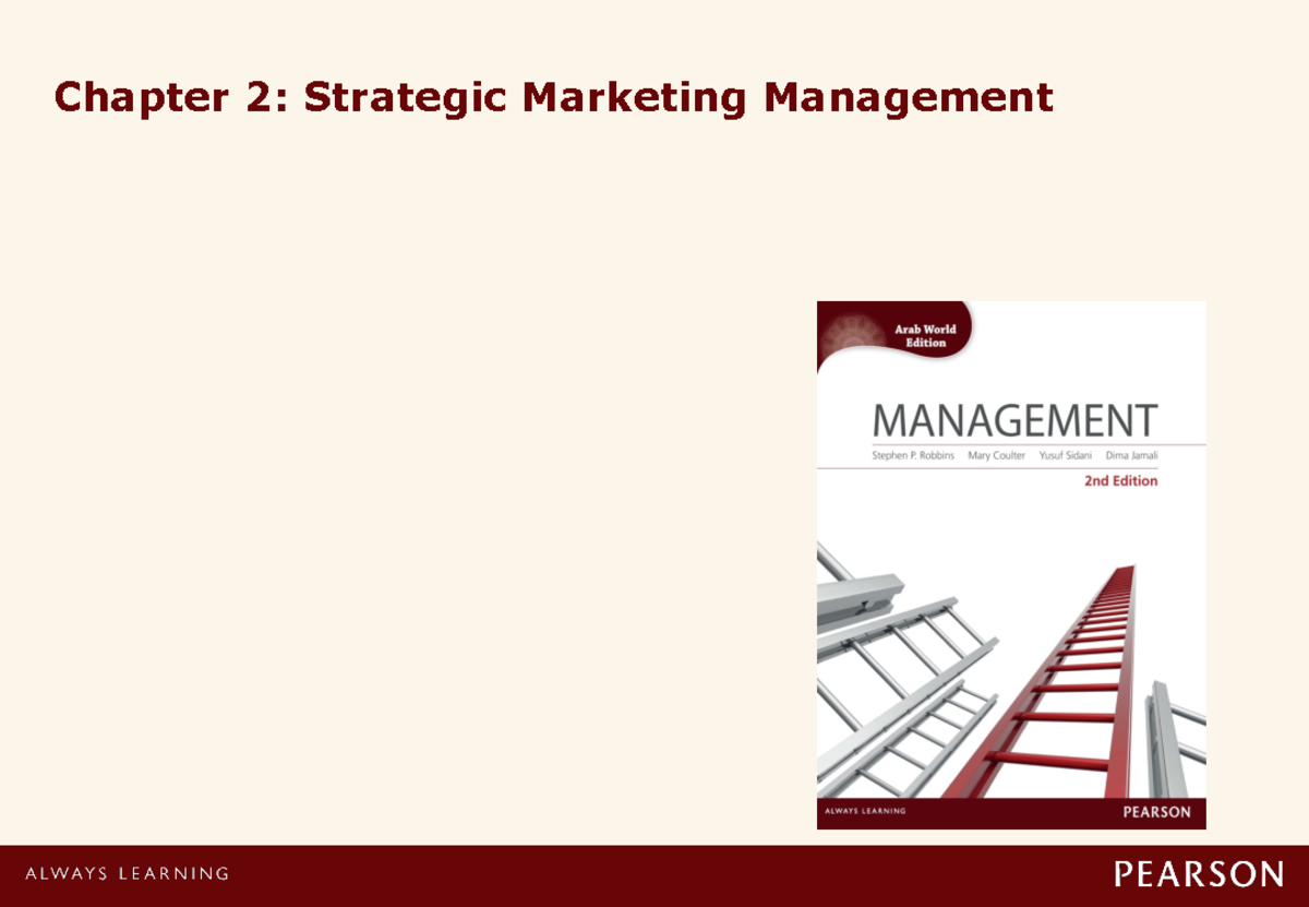 Chapter 2 Strategic Marketinghc - Chapter 2: Strategic Marketing ...