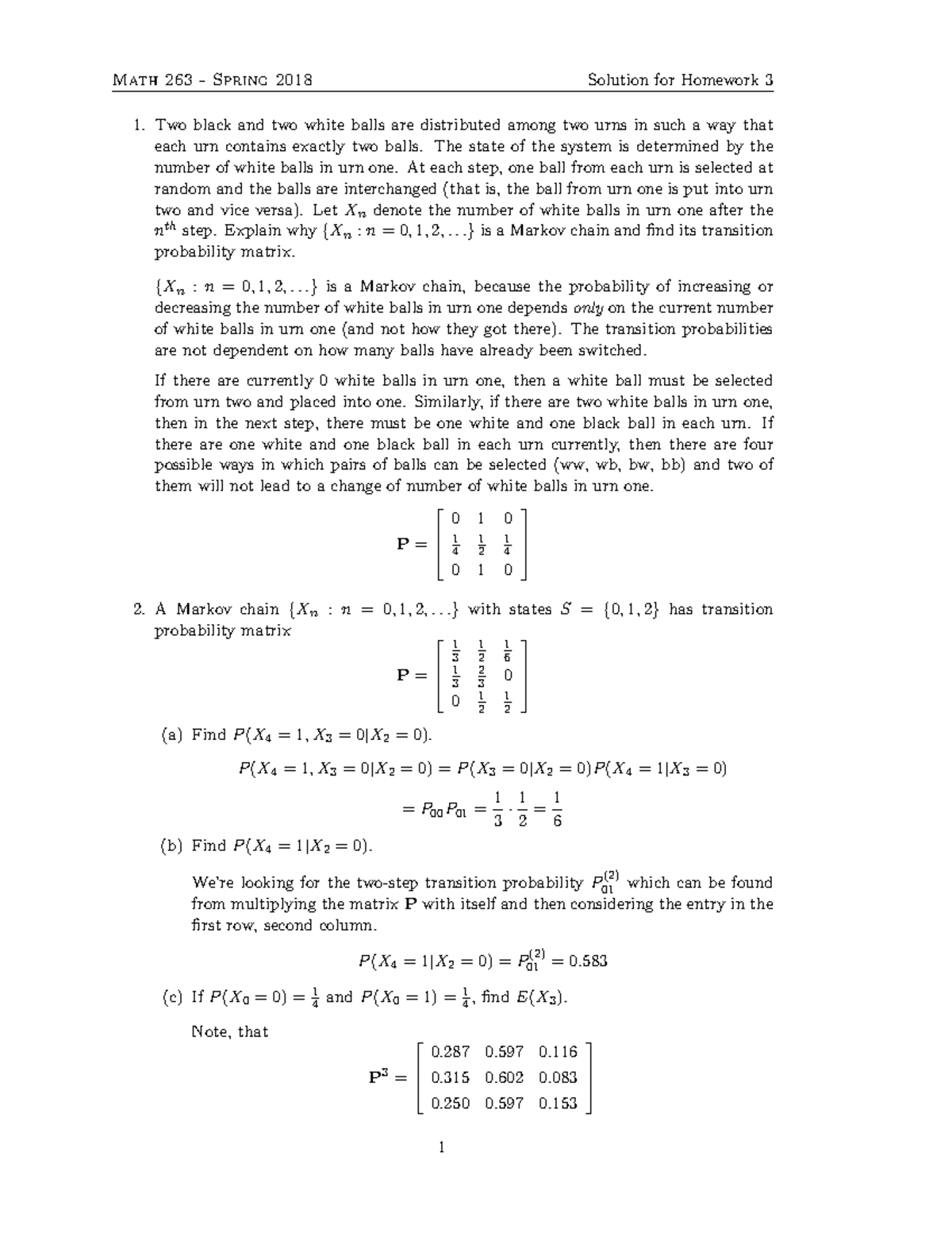 ee263 homework problems solutions