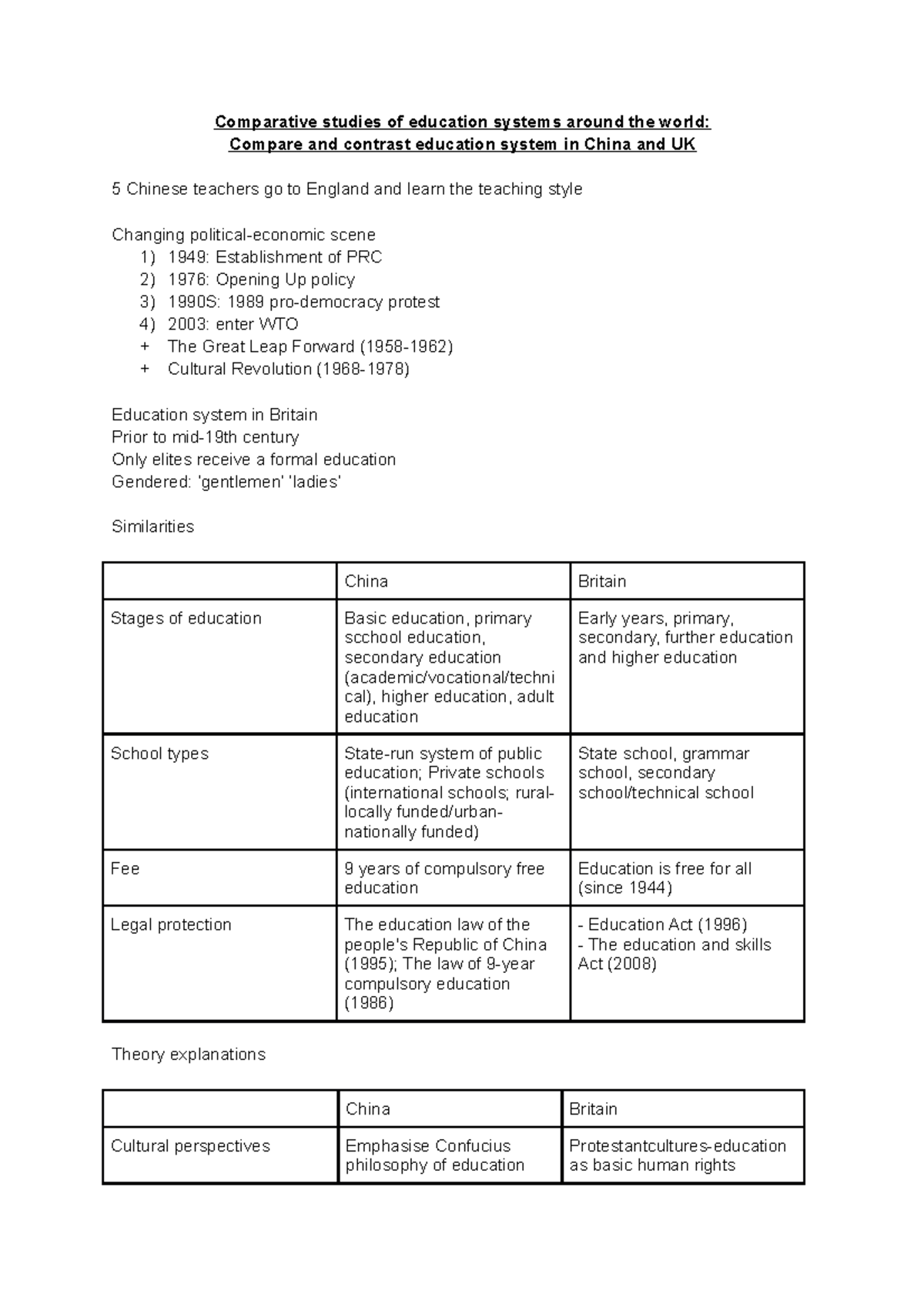 T8 Presentation - Comparative studies of education systems around the ...