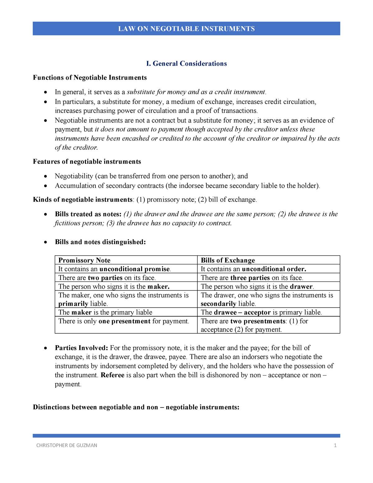 1-0-law-on-negotiable-instruments-notes-and-activities-i-general