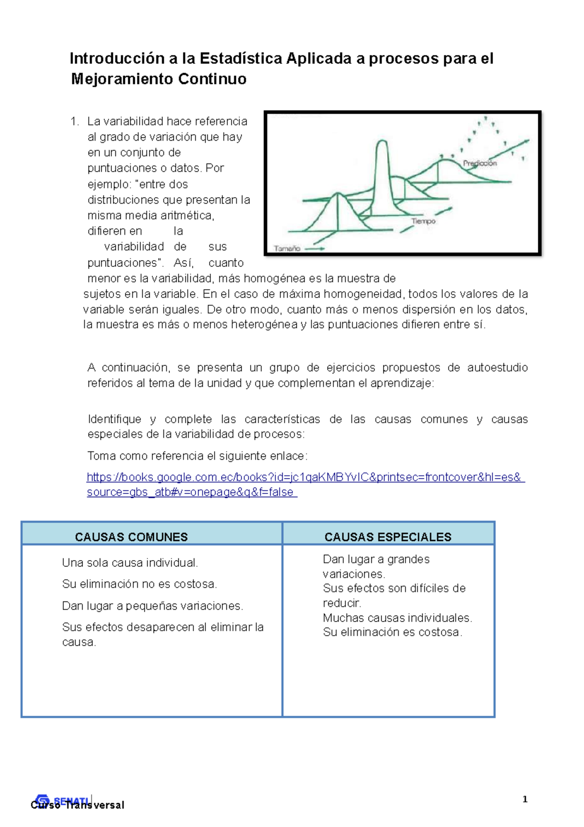 Calidad Totalejercicio Introducci N A La Estad Stica Aplicada A Procesos Para El