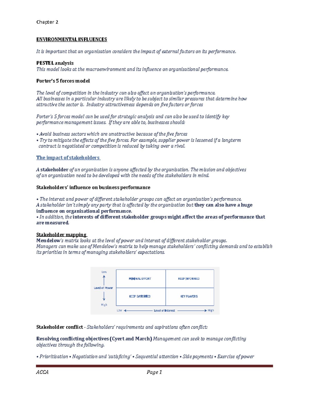 P5 Chapter 2 Environmental Influences - Chapter 2 ENVIRONMENTAL ...