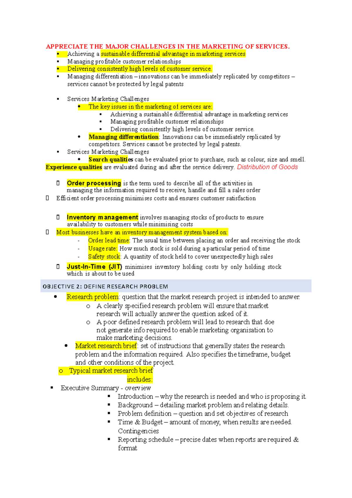 Week 13 - Lecture notes 13 - APPRECIATE THE MAJOR CHALLENGES IN THE ...