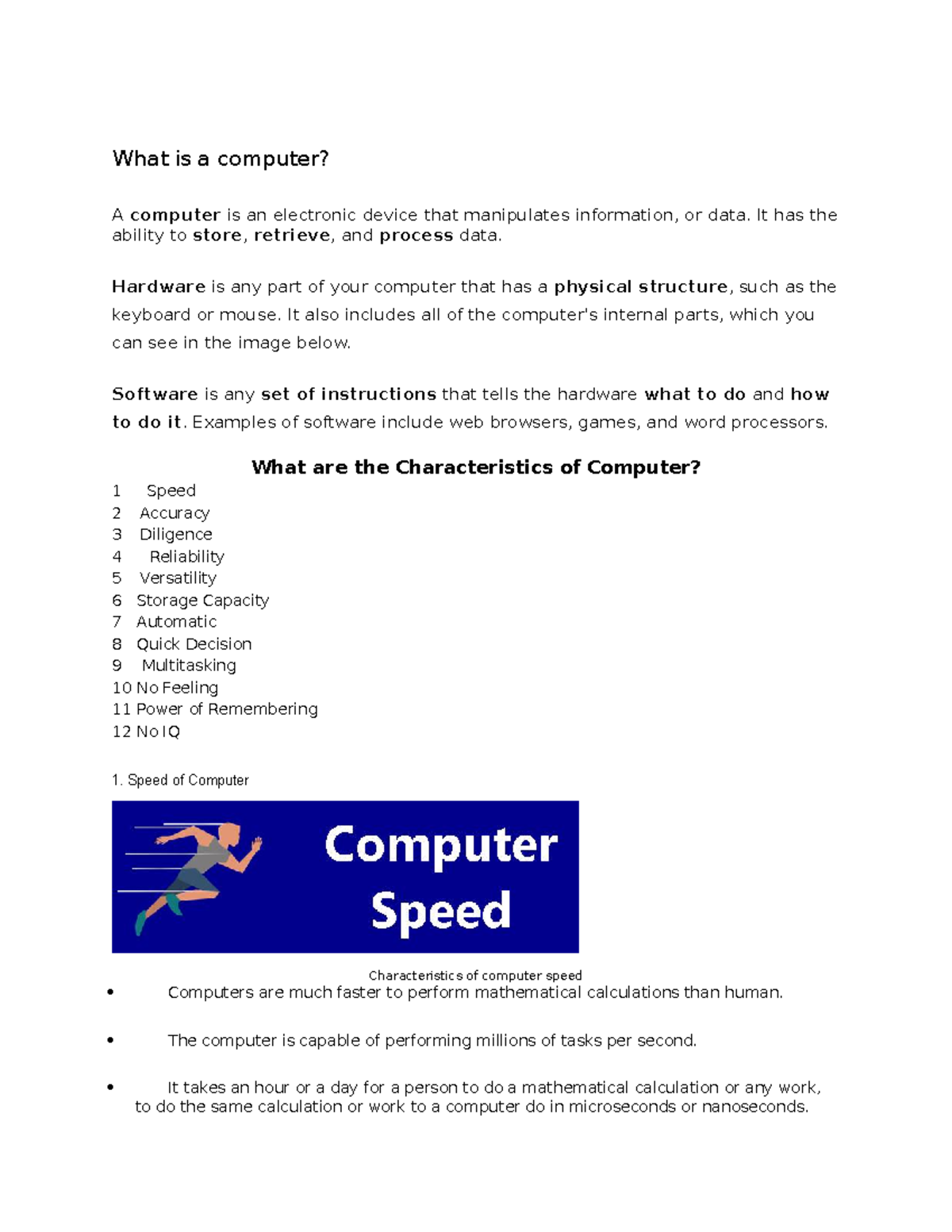 what-are-the-characteristics-of-computer-what-is-a-computer-a