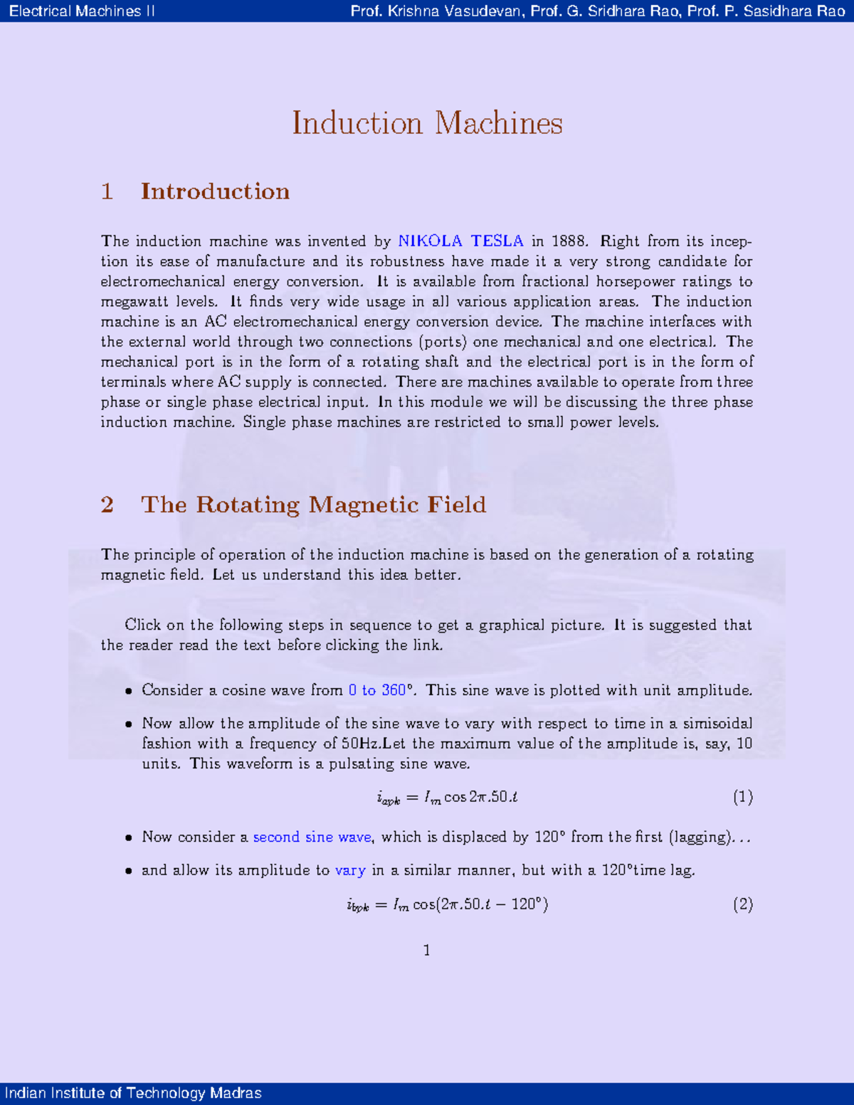 132996854InductionMachines Induction Machines 1 Introduction The