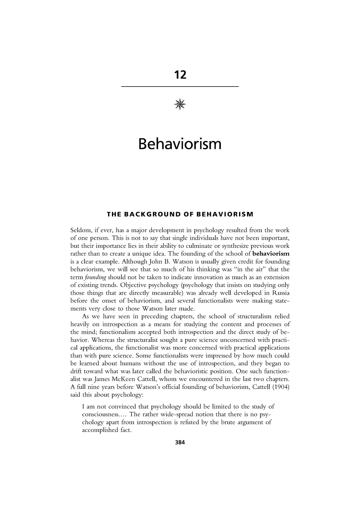 An-Introduction-to-the-History-of-Psychology- Aula 11 - 12 Behaviorism ...