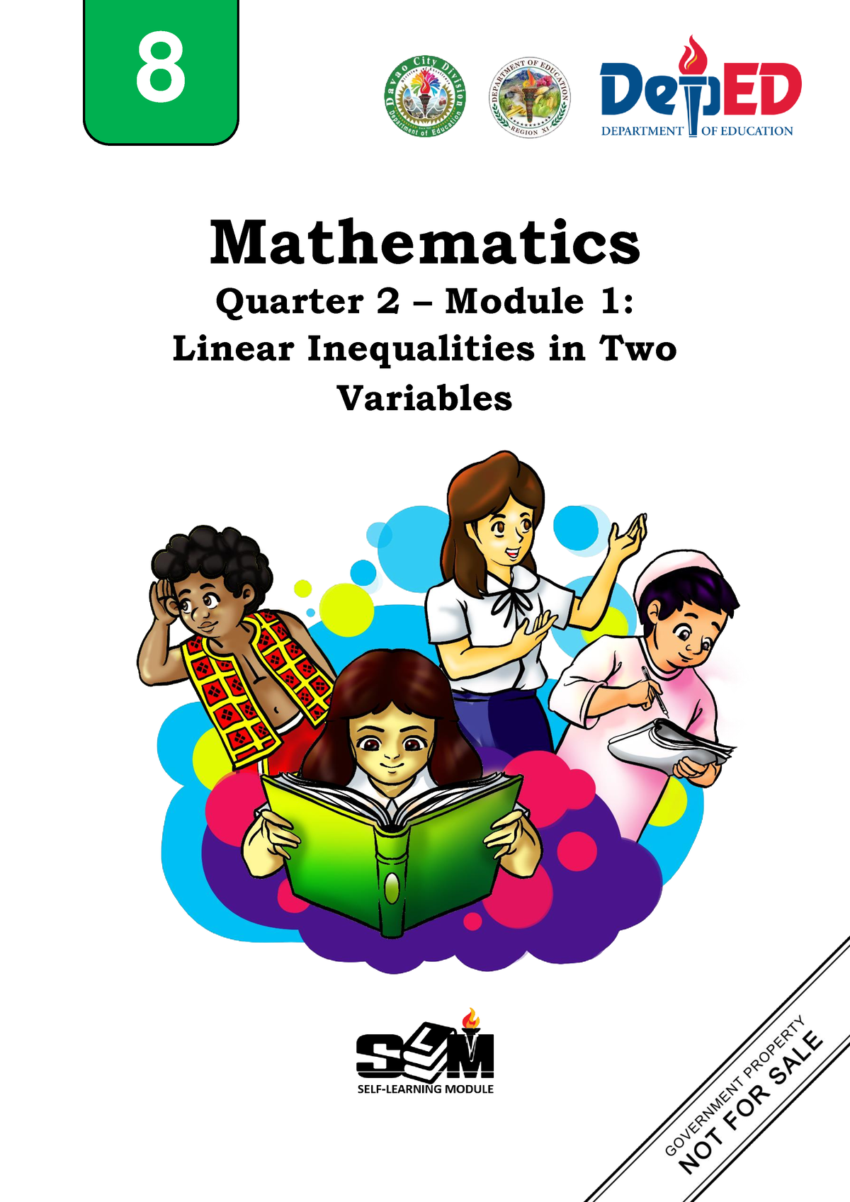 Q2 Mathematics 8 Module 1 - Mathematics Quarter 2 – Module 1: Linear ...