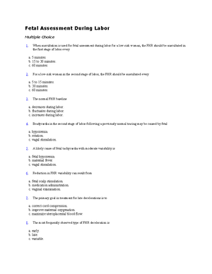 Maternal homework - stages of labor - Maisha Muhammed 11/15/ Stages of ...