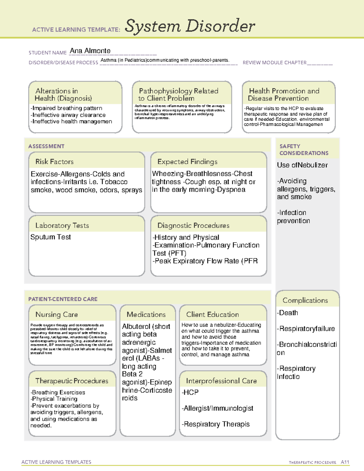 Active Learning Template sys Dis Asthma preschool child - ACTIVE ...