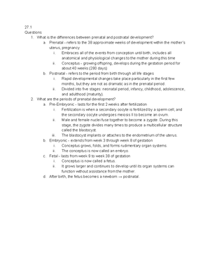 BISC 207 Chapter 16 - 16. Questions 1. How are the endocrine and ...