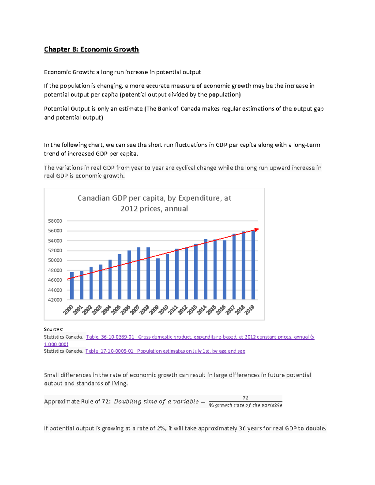 Chapter 8, Economic Growth -2 - Chapter 8: Economic Growth Economic ...