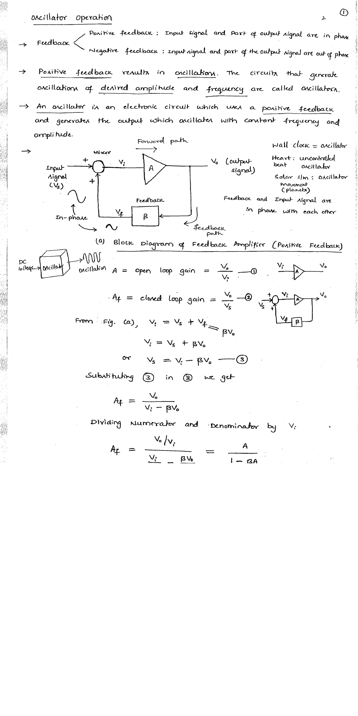 Module2 Lecture Notes - Analog Electronic Circuits (AEC) - Studocu