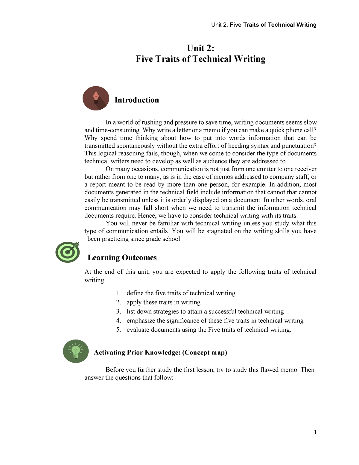 unit-2-technical-writing-unit-2-five-traits-of-technical-writing