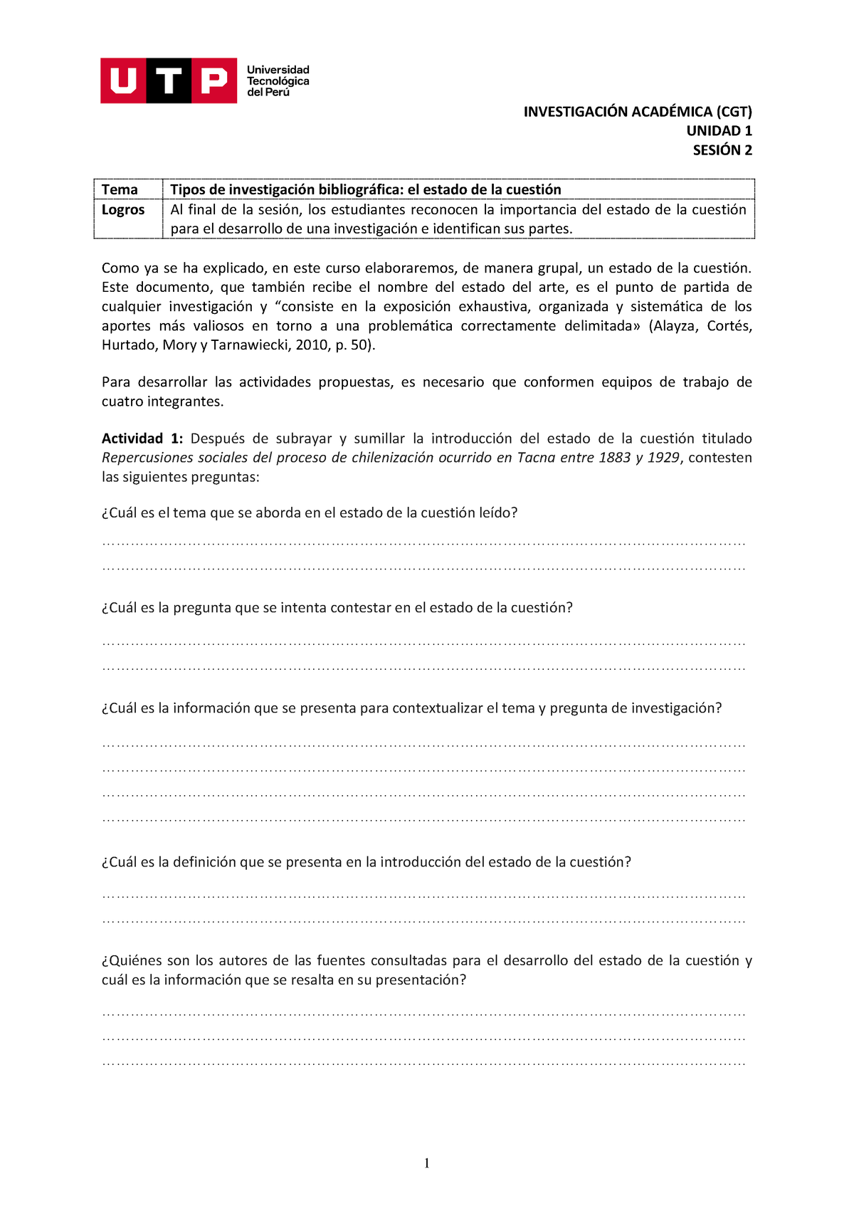 Sesion 2 Material De Trabajo Tipos De Investigación Académica - 1 ...