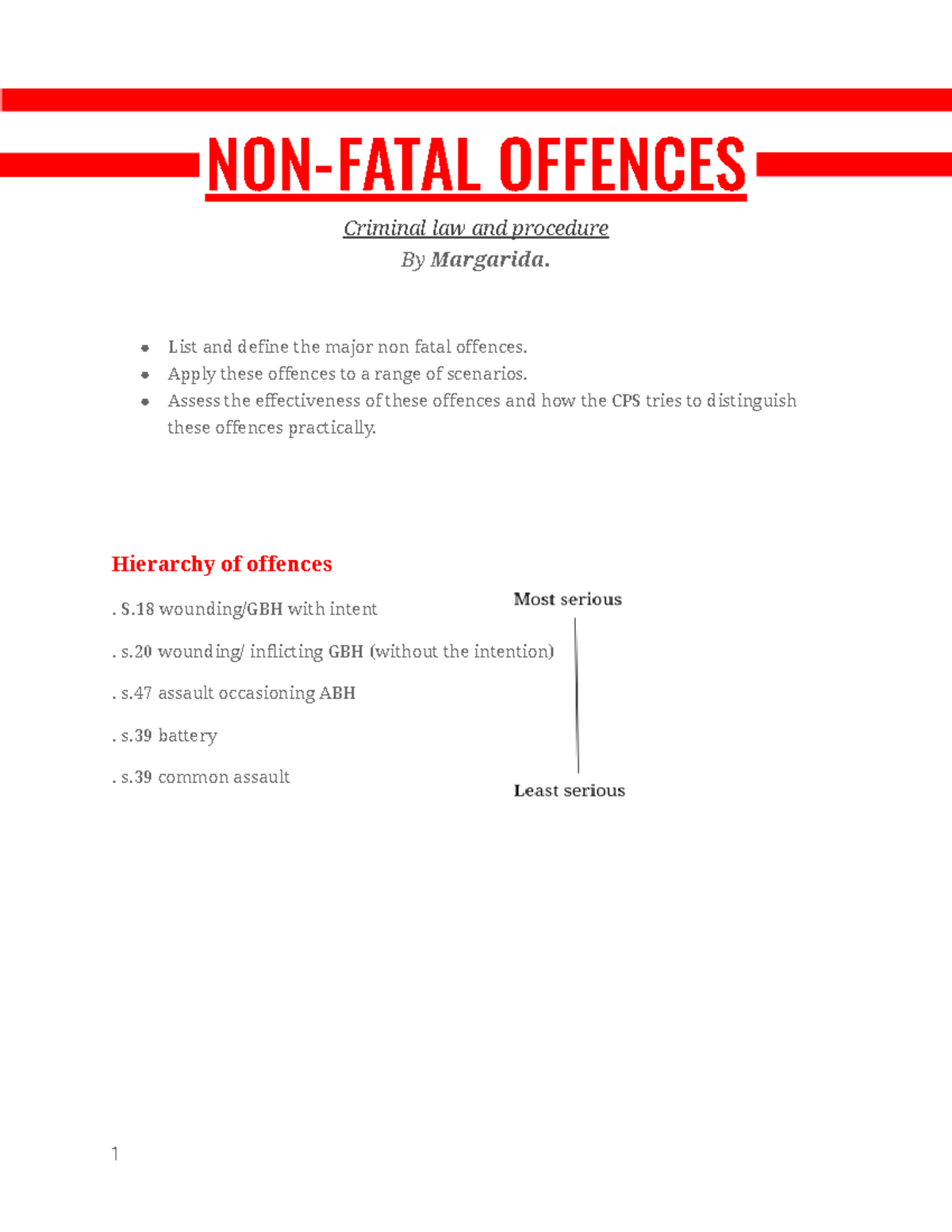 fatal-offences-non-fatal-offences-criminal-law-and-procedure-by