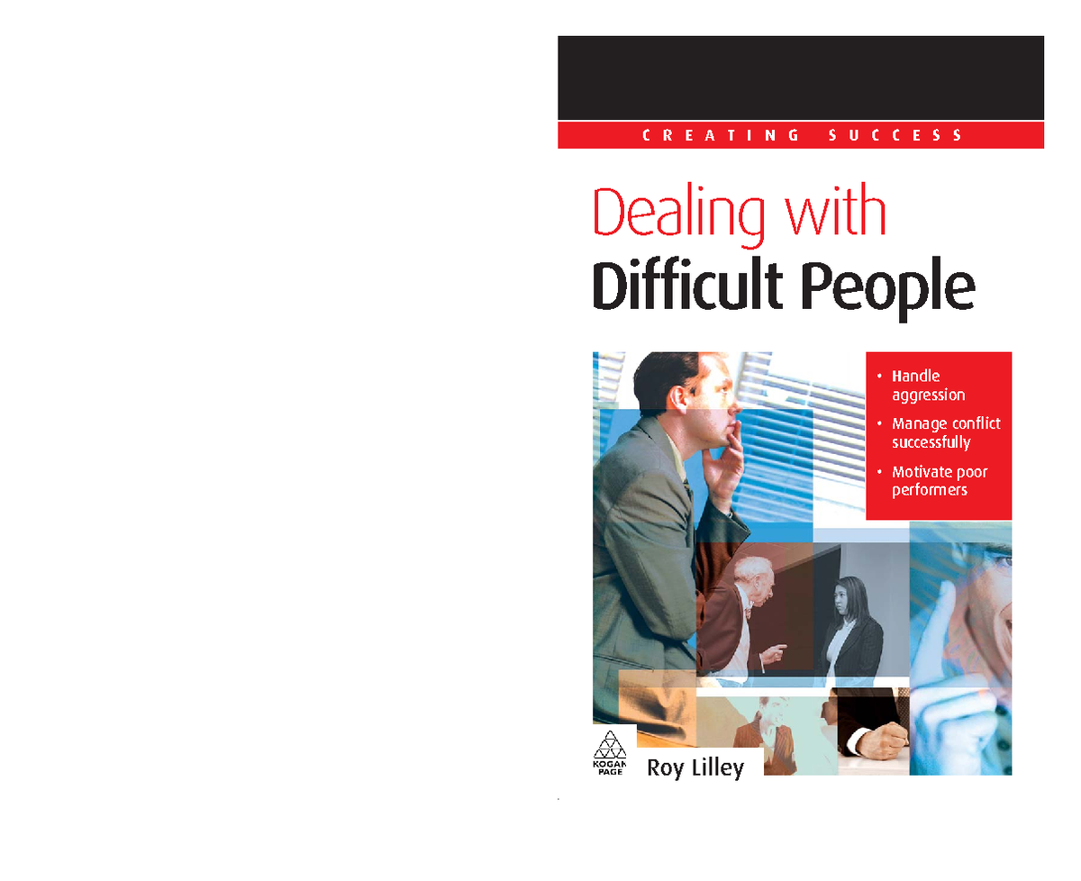 Nn03 - Useful - Dealing with Difficult People Handle aggression Manage ...