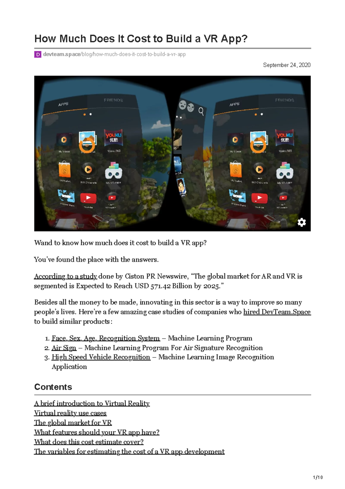 Devteam.space-How Much Does It Cost to Build a VR App - September 24 ...