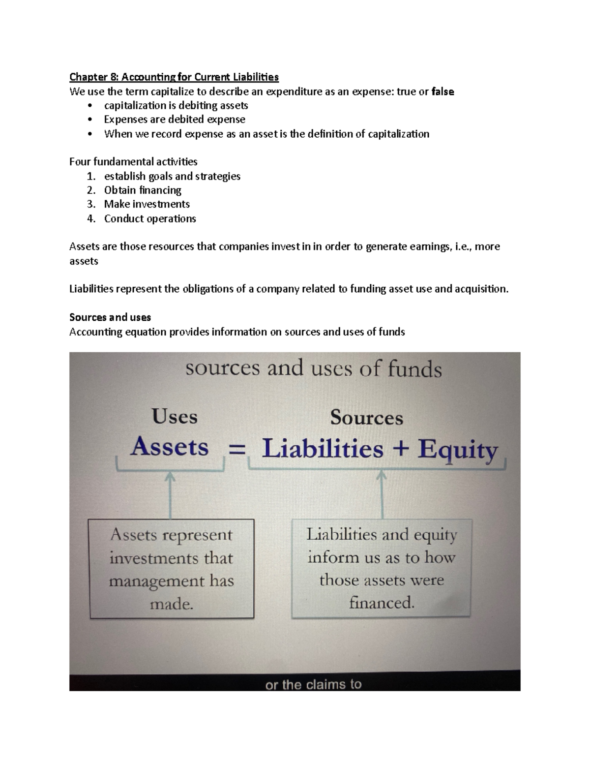 Chapter 8 - Lecture notes 8 - Chapter 8: Accounting for Current ...
