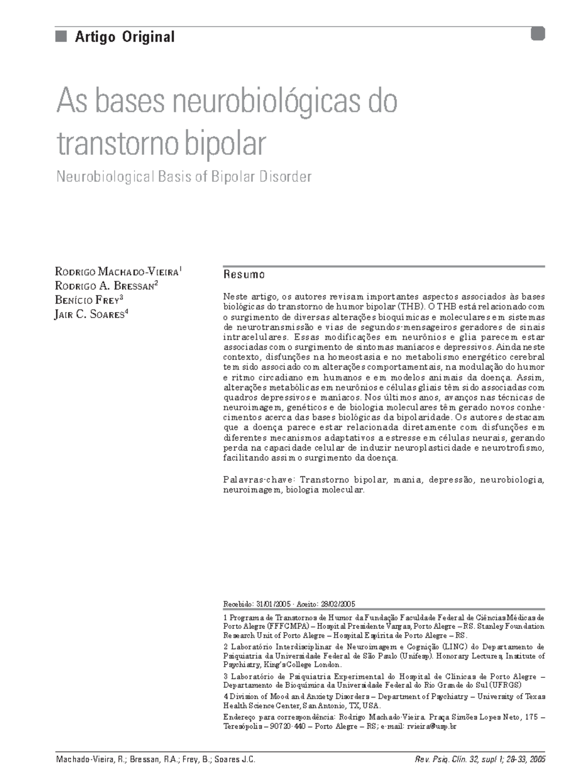 As-bases-neurobiol gicas-do-transtorno-bipolar - Artigo Original As ...