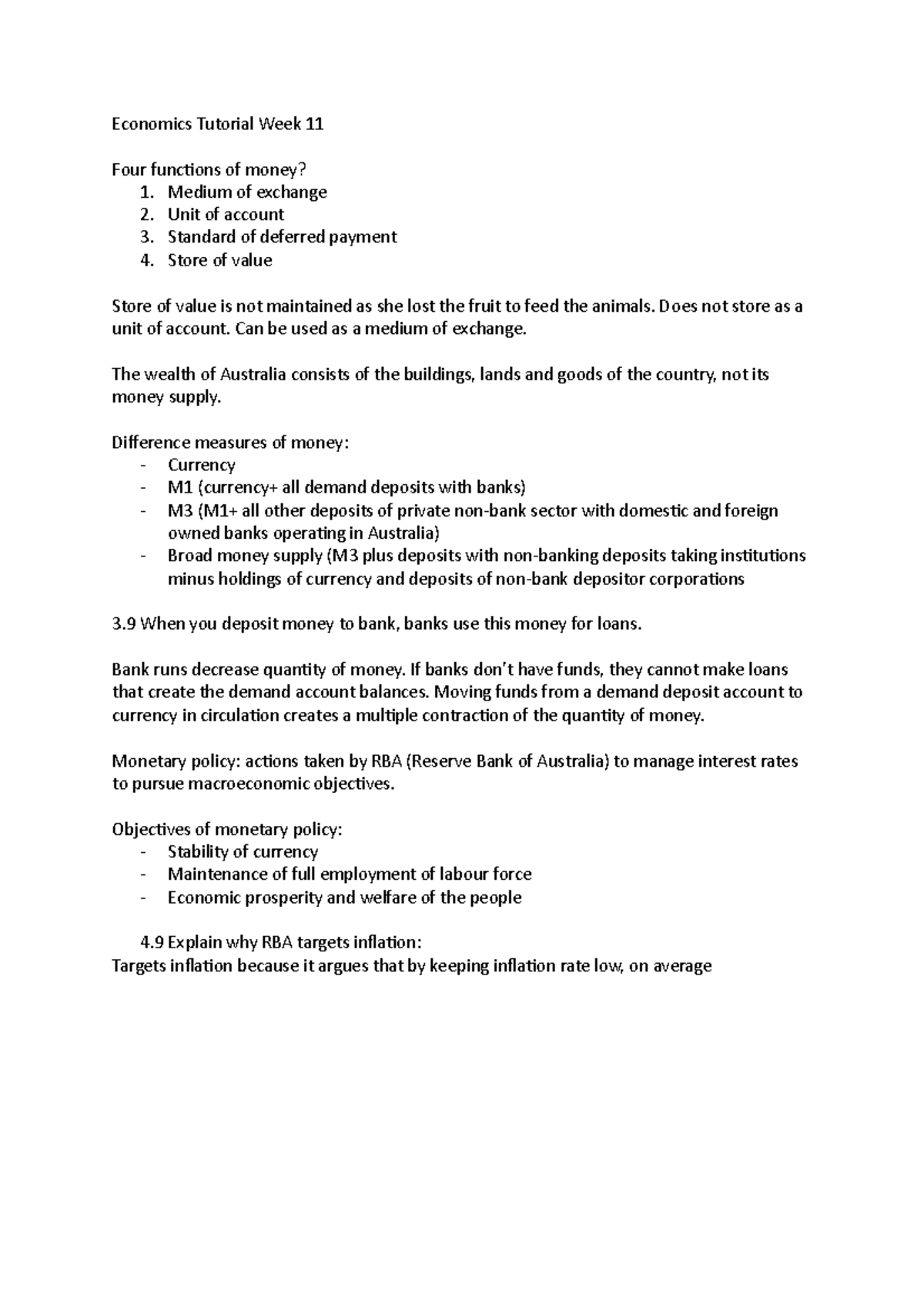 economics-tutorial-week-11-medium-of-exchange-2-unit-of-account-3