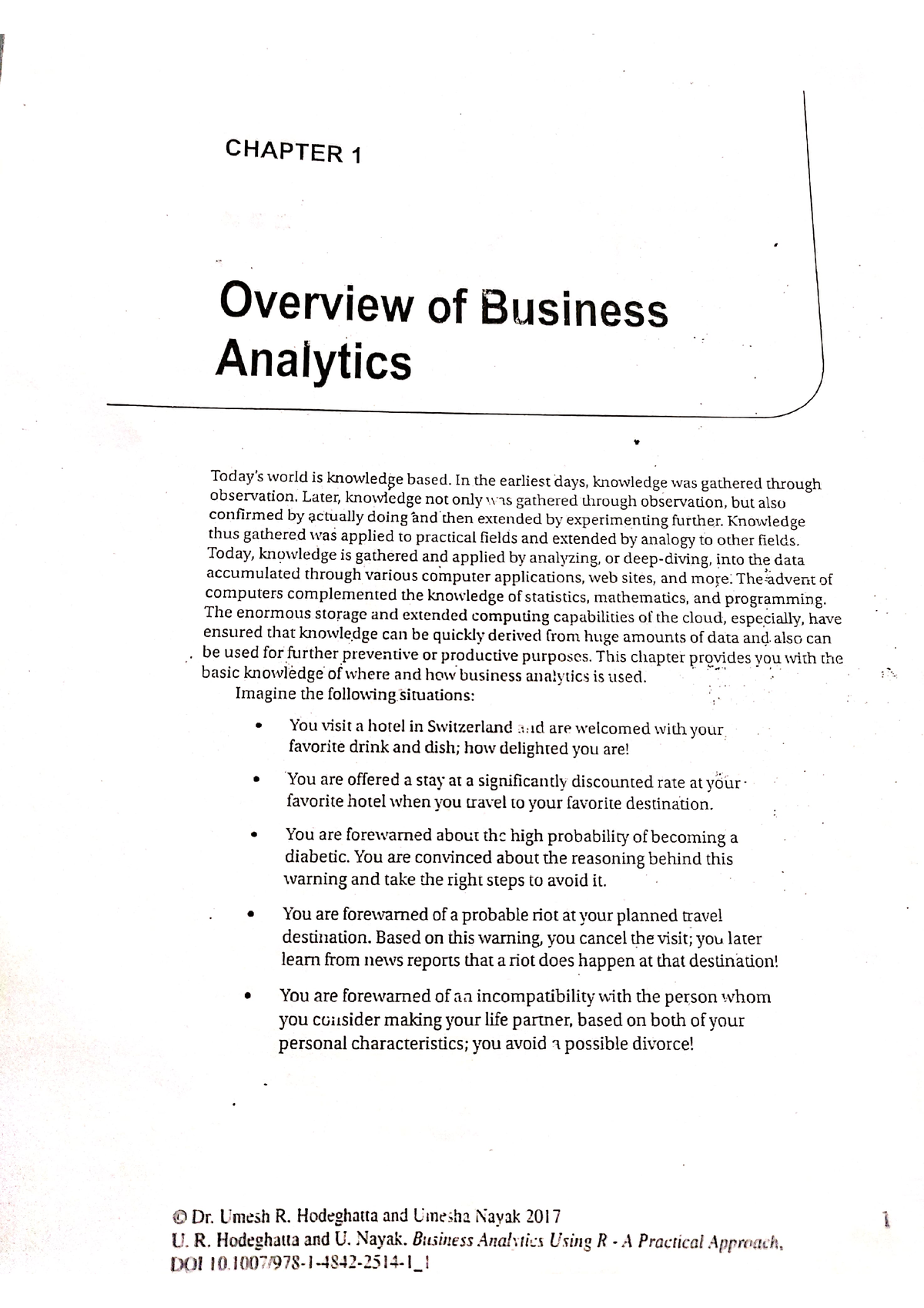 Busines Data Analytics Unit 1 - Business Analytics - Studocu