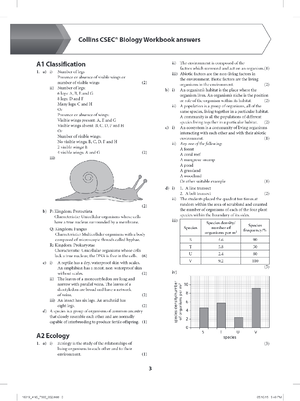 HSB January 2006 P2 Solutions - Human And Social Biology Past Paper ...