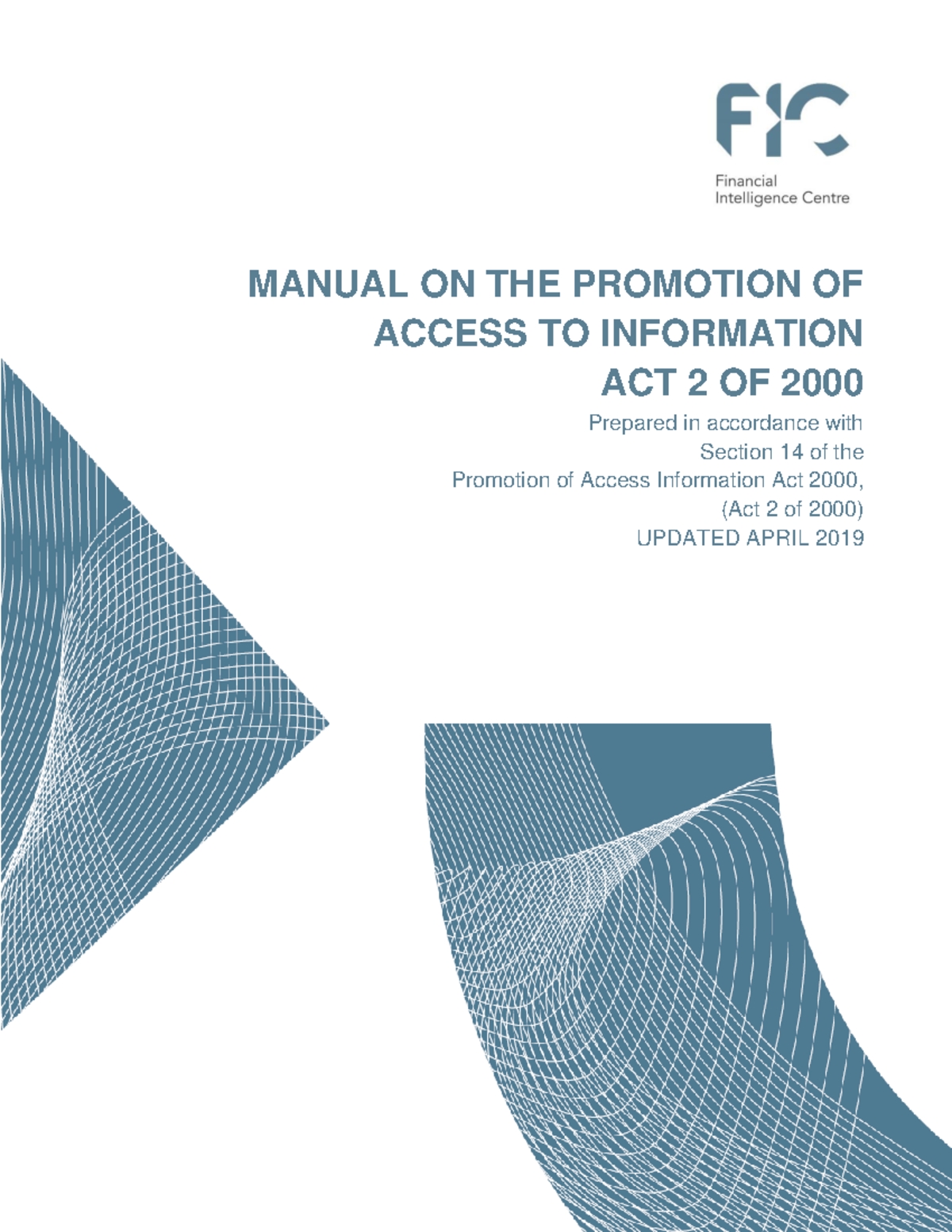 FIC PAIA Manual (2019 Amendment) - Manual on the Promotion of Access to ...