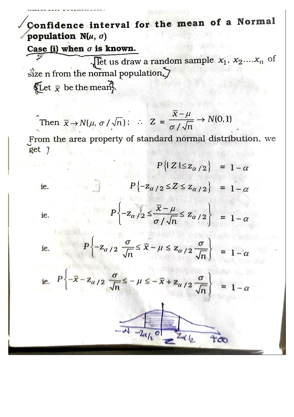 Interval Estimation 1 - ......... - Statistics - Studocu