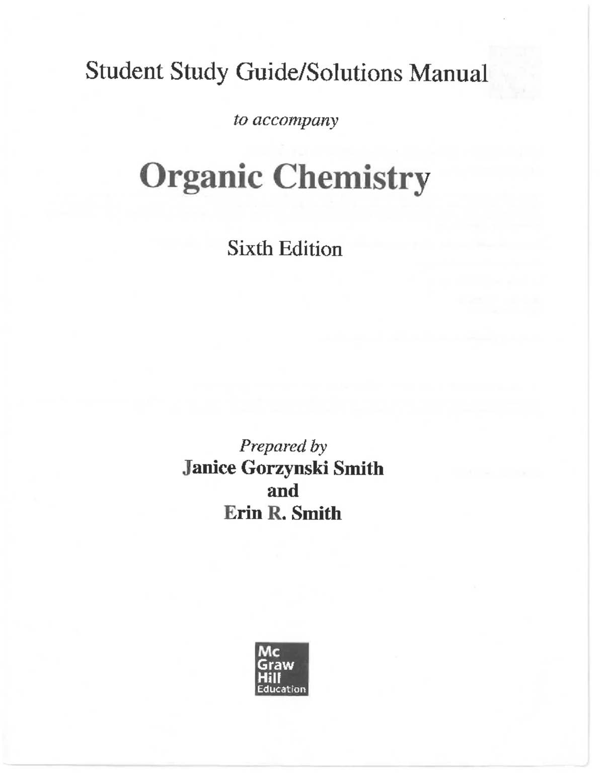 Ch1 - Smith's Organic chemistry 6th - Studocu