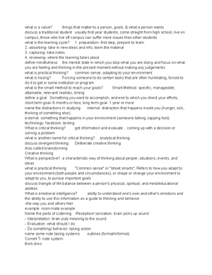 Edci lsu - These are notes/materials to practice for future quizzes ...